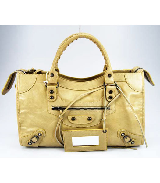 Balenciaga Giant City borsa Luce Albicocca